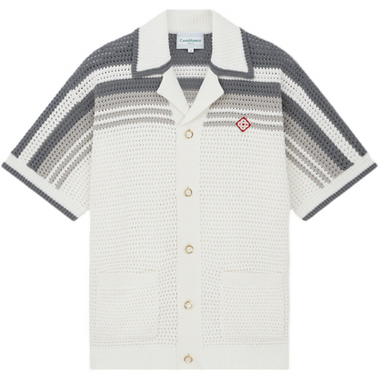Tennis crochet shirt ensemble