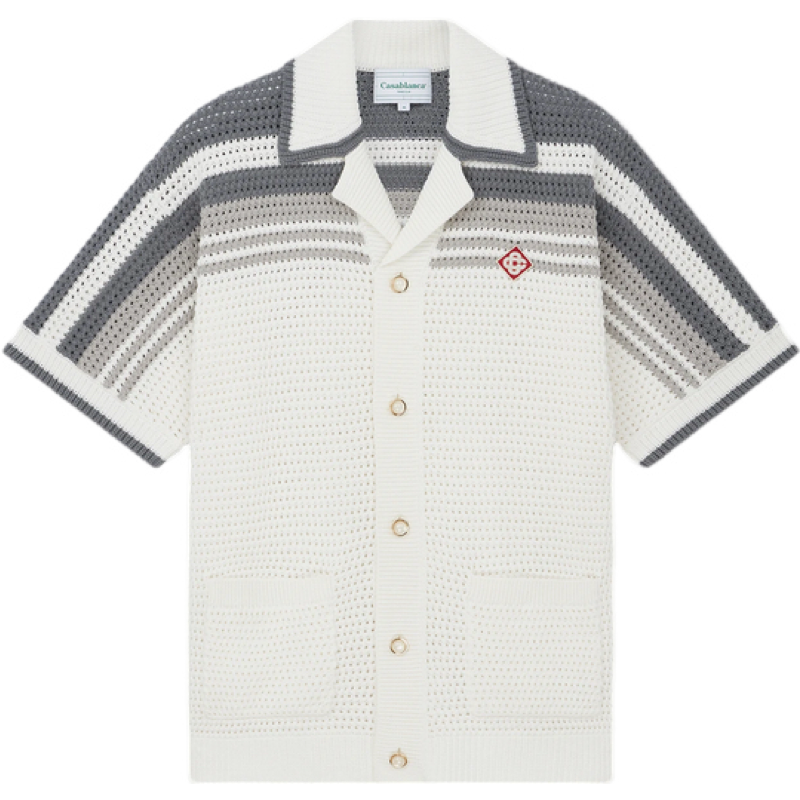 Tennis crochet shirt ensemble