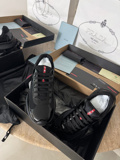 Sneakers Prd America ´ s Cup  tissu bike lisse black 10/10 V3S 📦⚡️🚚