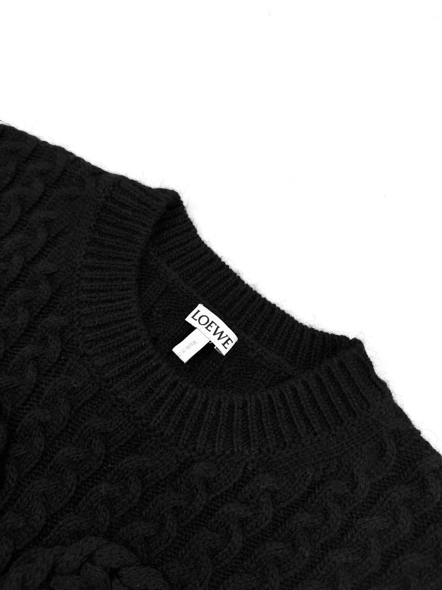 Pull  sans manches en laine LOEW