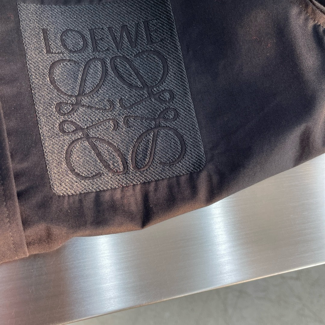 Chemise Loew en coton noir 10/10