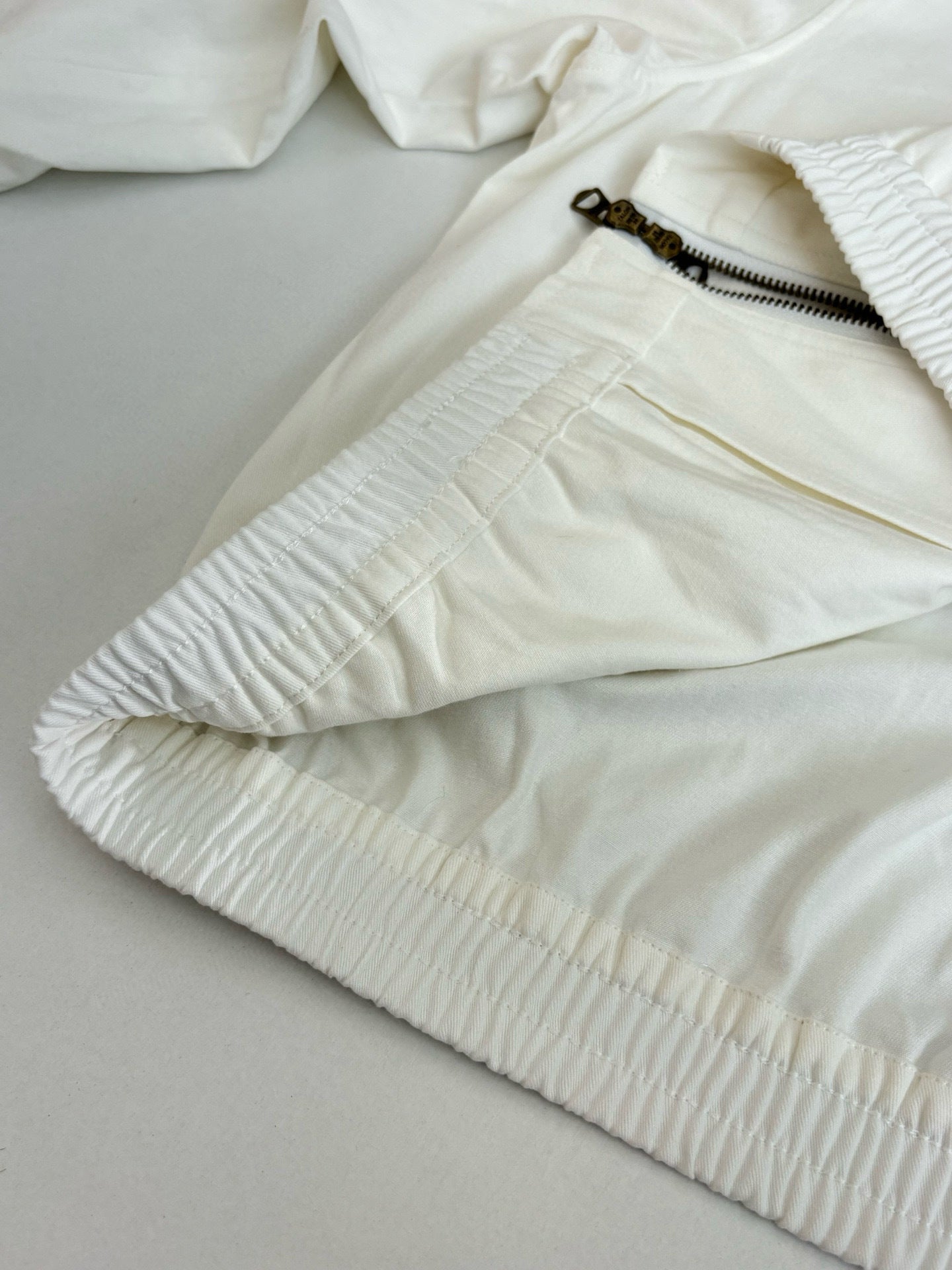 VESTE RALPH WHITE ZIPPÉ
