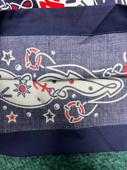 SHORT GG BANDANA PRINT COTTON SHIRT