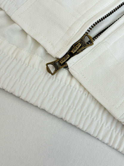 VESTE RALPH WHITE ZIPPÉ
