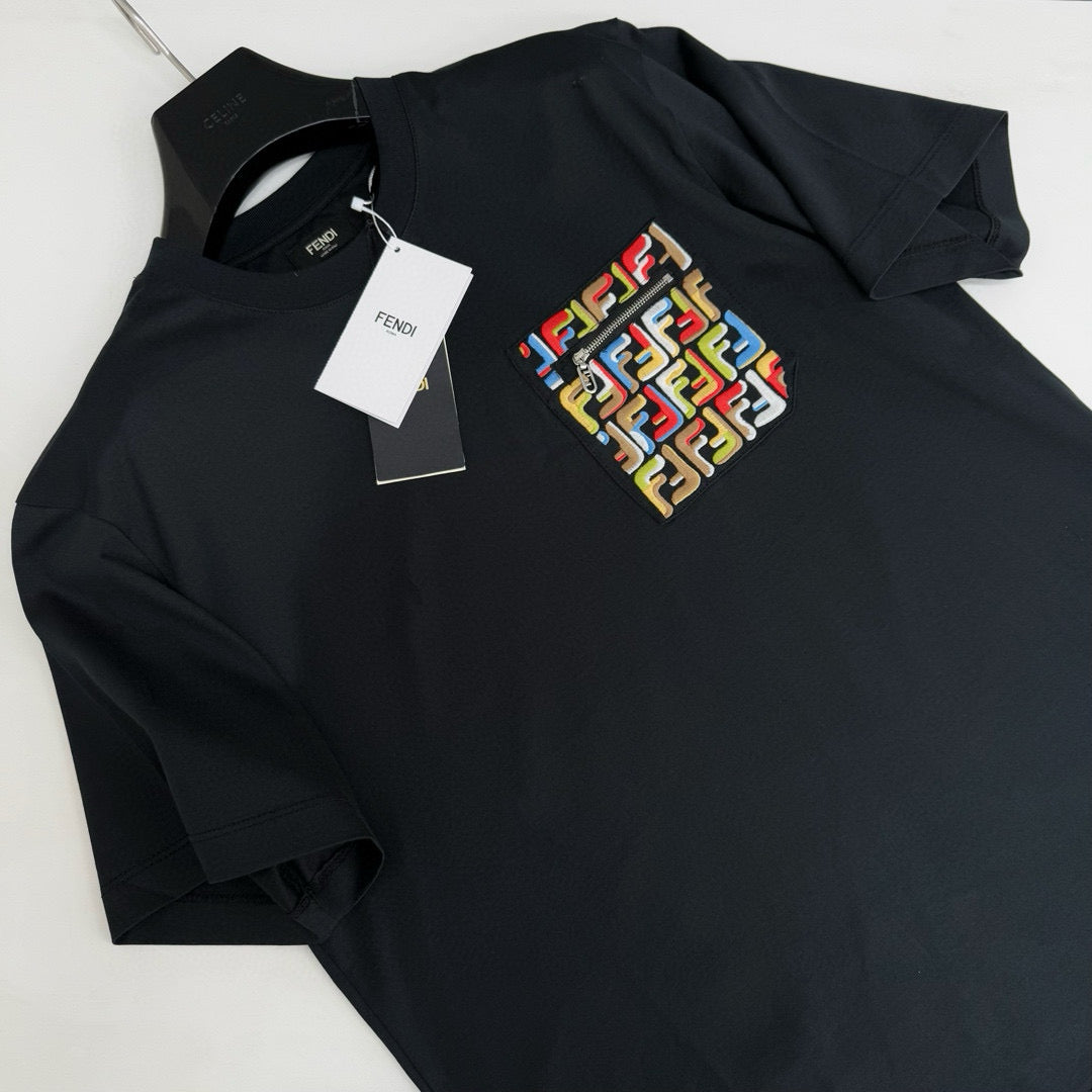 FF T shirt  Lunar New Year en coton noir 10/10