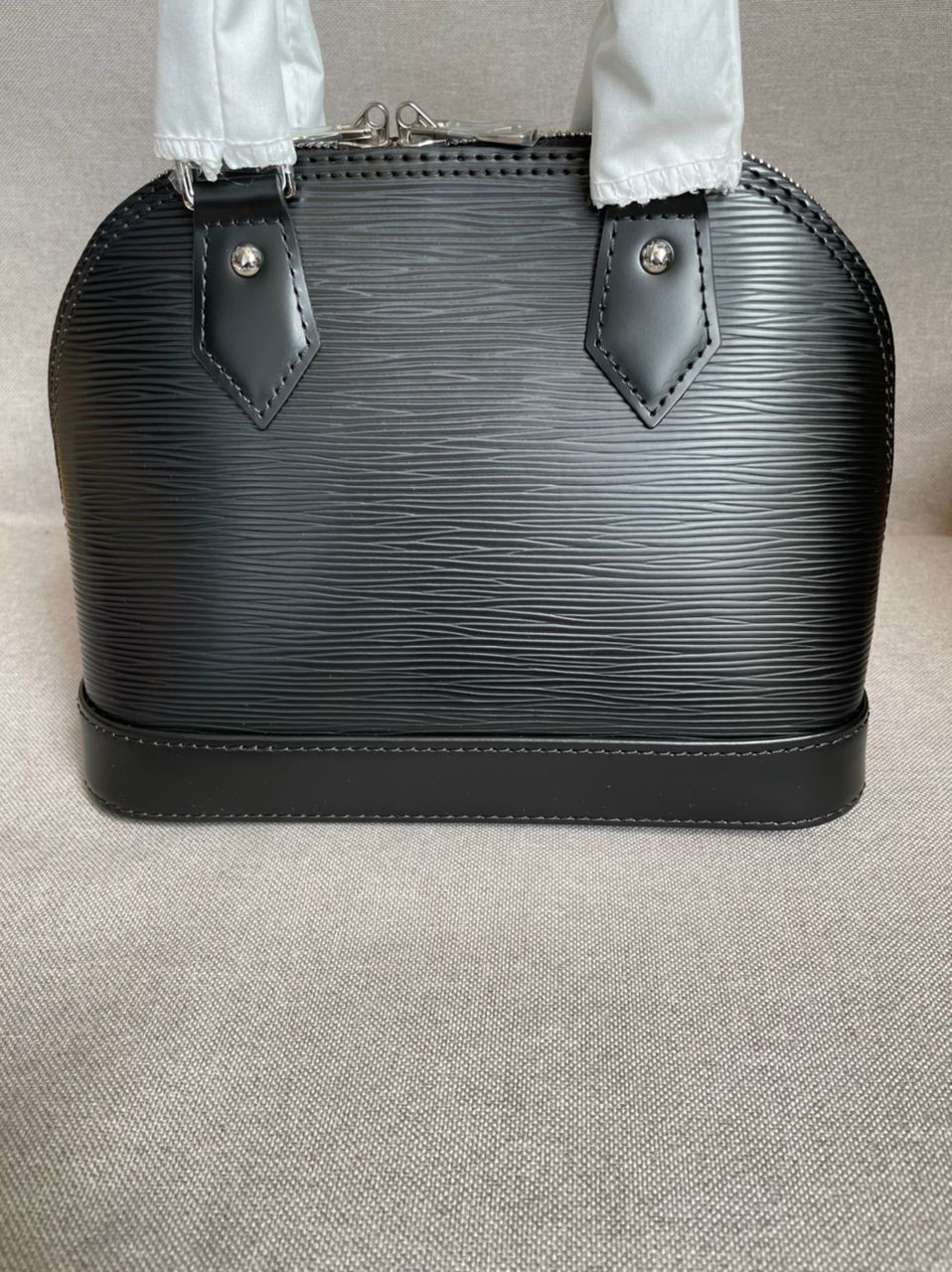 Alma bb cuir épi noir facture