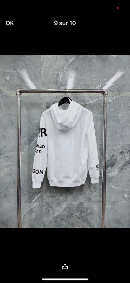 Sweat brb blanc facture