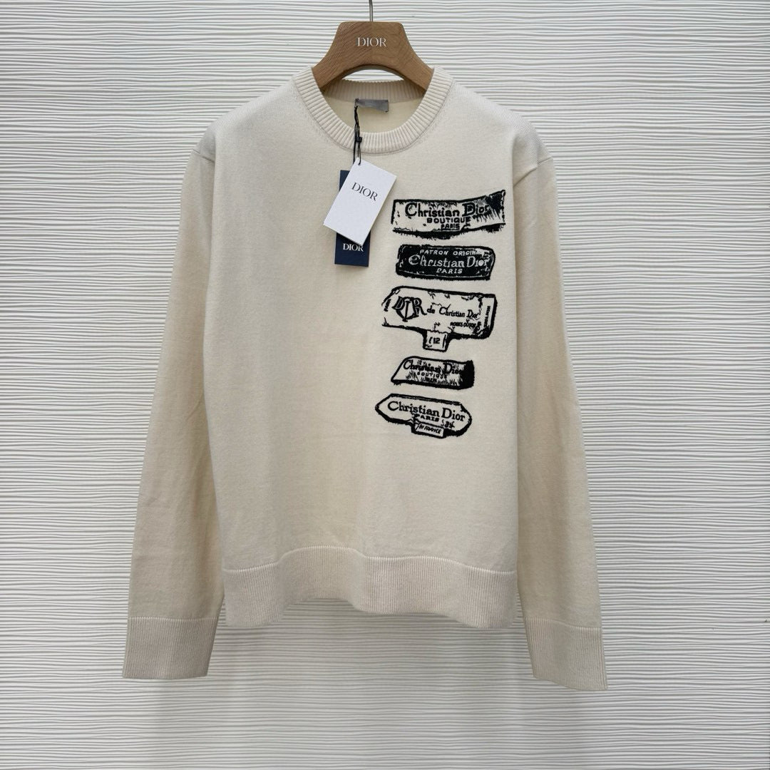Pull Cd Archives Labels Jersey de laine noire