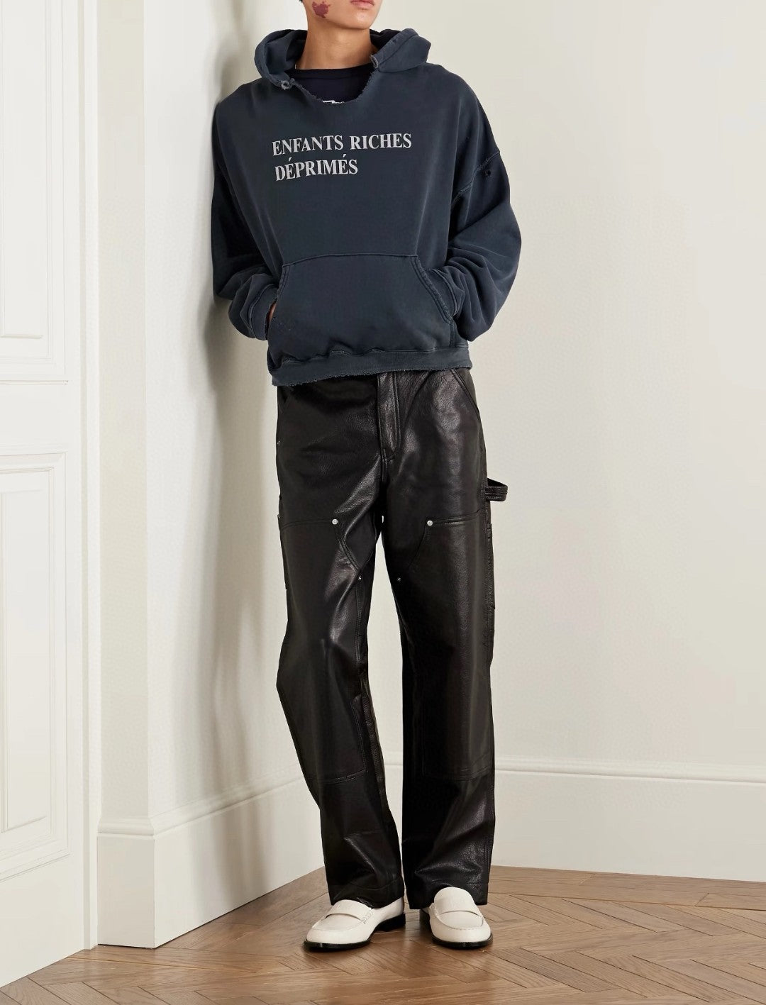 Enfants Rich Dép graphic-print hoodie