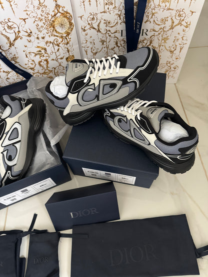 SNEAKERS B30 V3S VERSION BIEN LISSE GRIS BLANC RÉFLECTIVE RÉACTION CORRECTES   FACTURE PACKAGING COMPLET