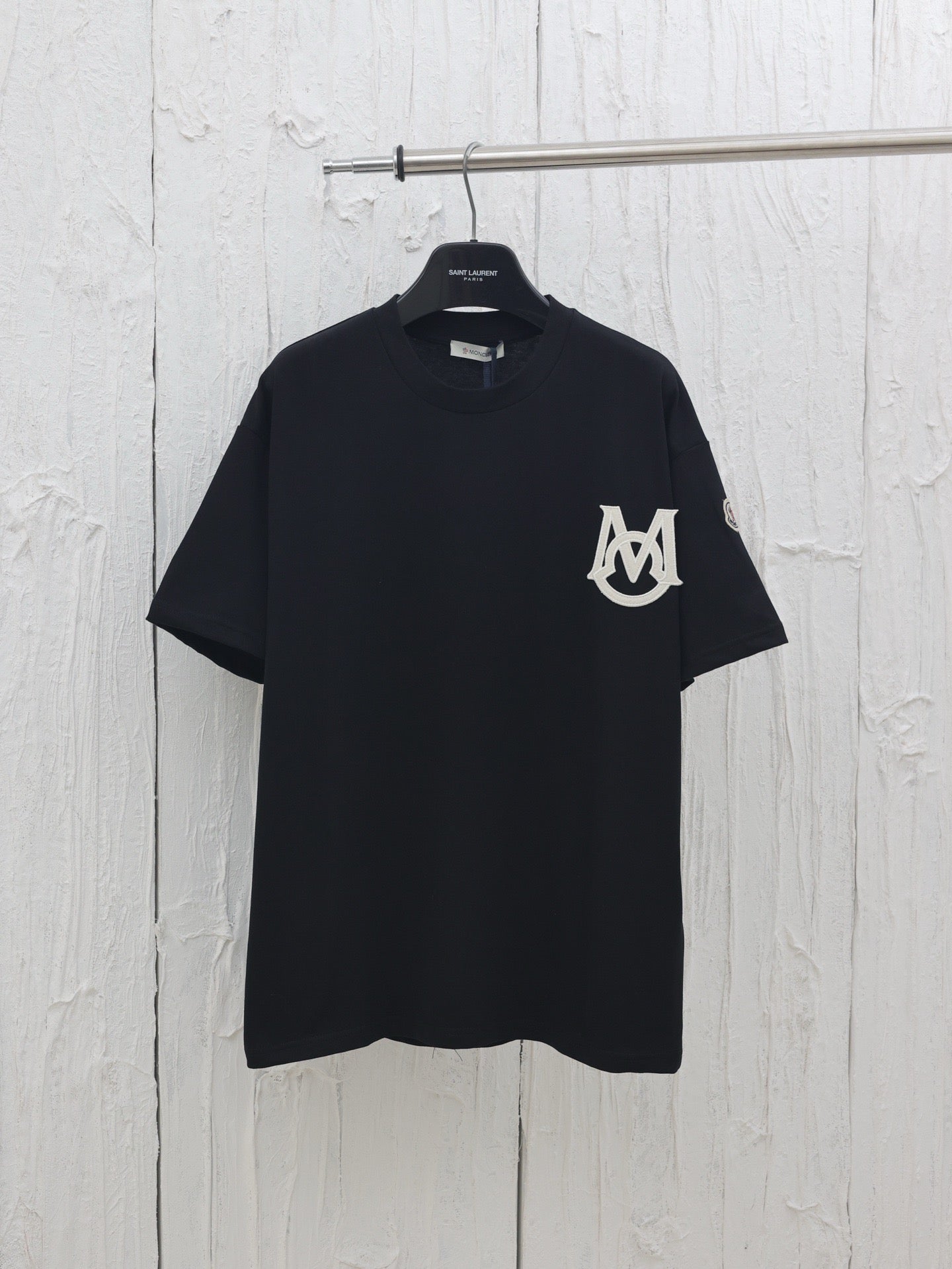T-SHIRT EN COTON À MONOGRAMME MNCLR
