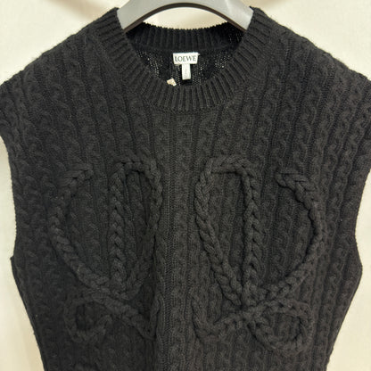Pull  sans manches en laine LOEW