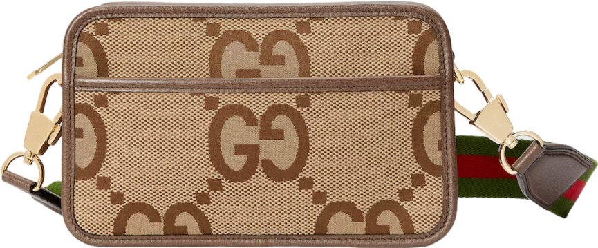 Mini Sacoche Gg jumbo marron facture