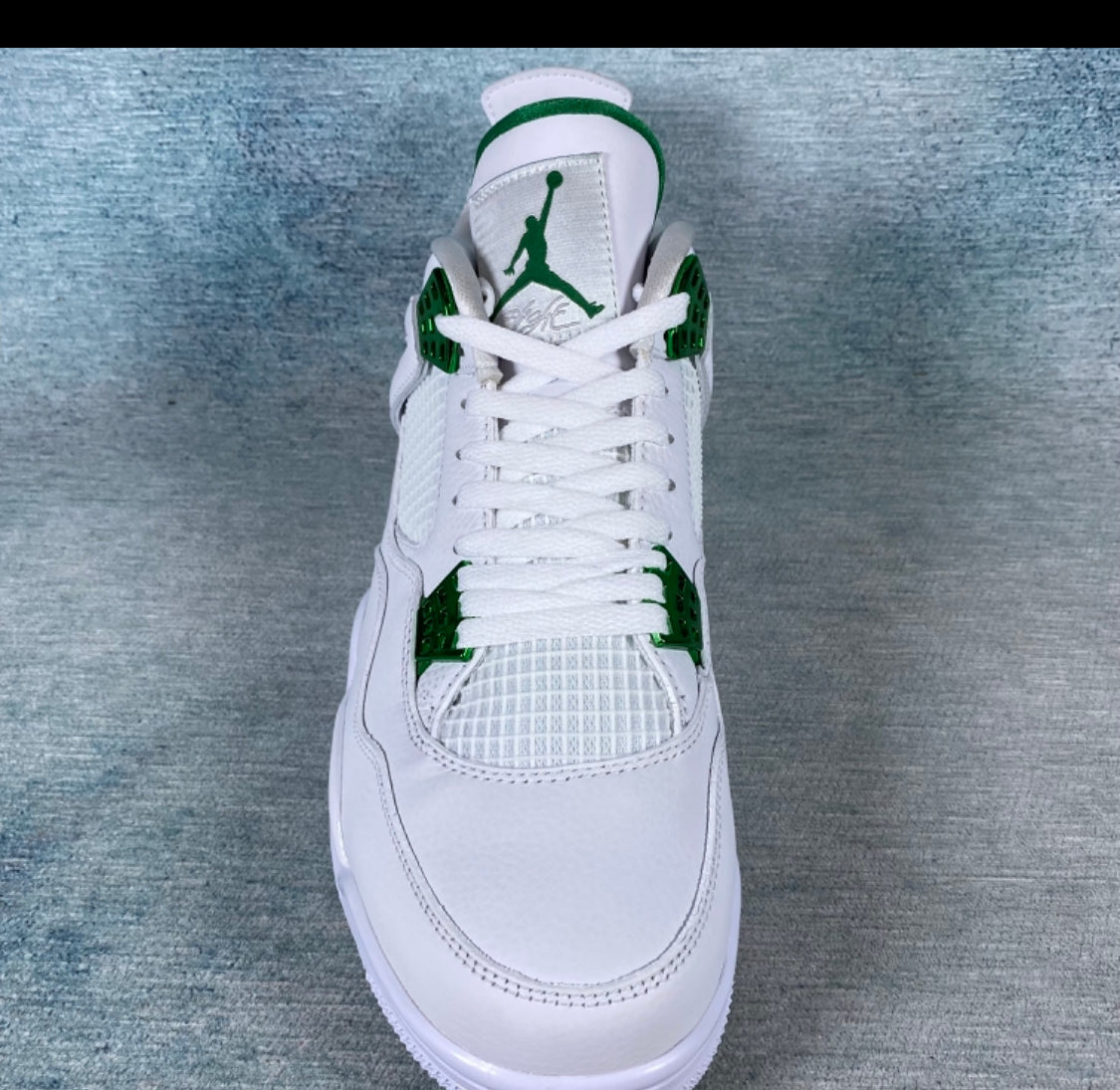 Aj4 Metalic Green 1:1 STOCK X AUTHENTICATION ✔️