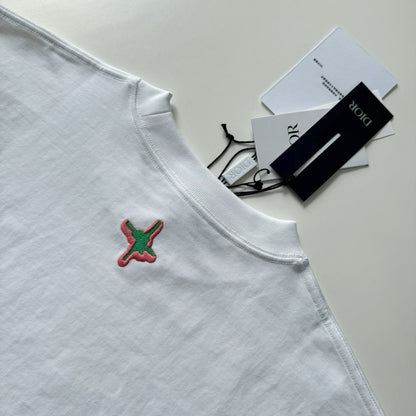 T-shirt CD AND LEWIS HAMILTON, coupe oversize Jersey de coton blanc