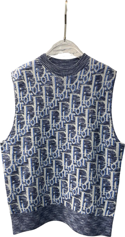 Pull cd sans manche oblique