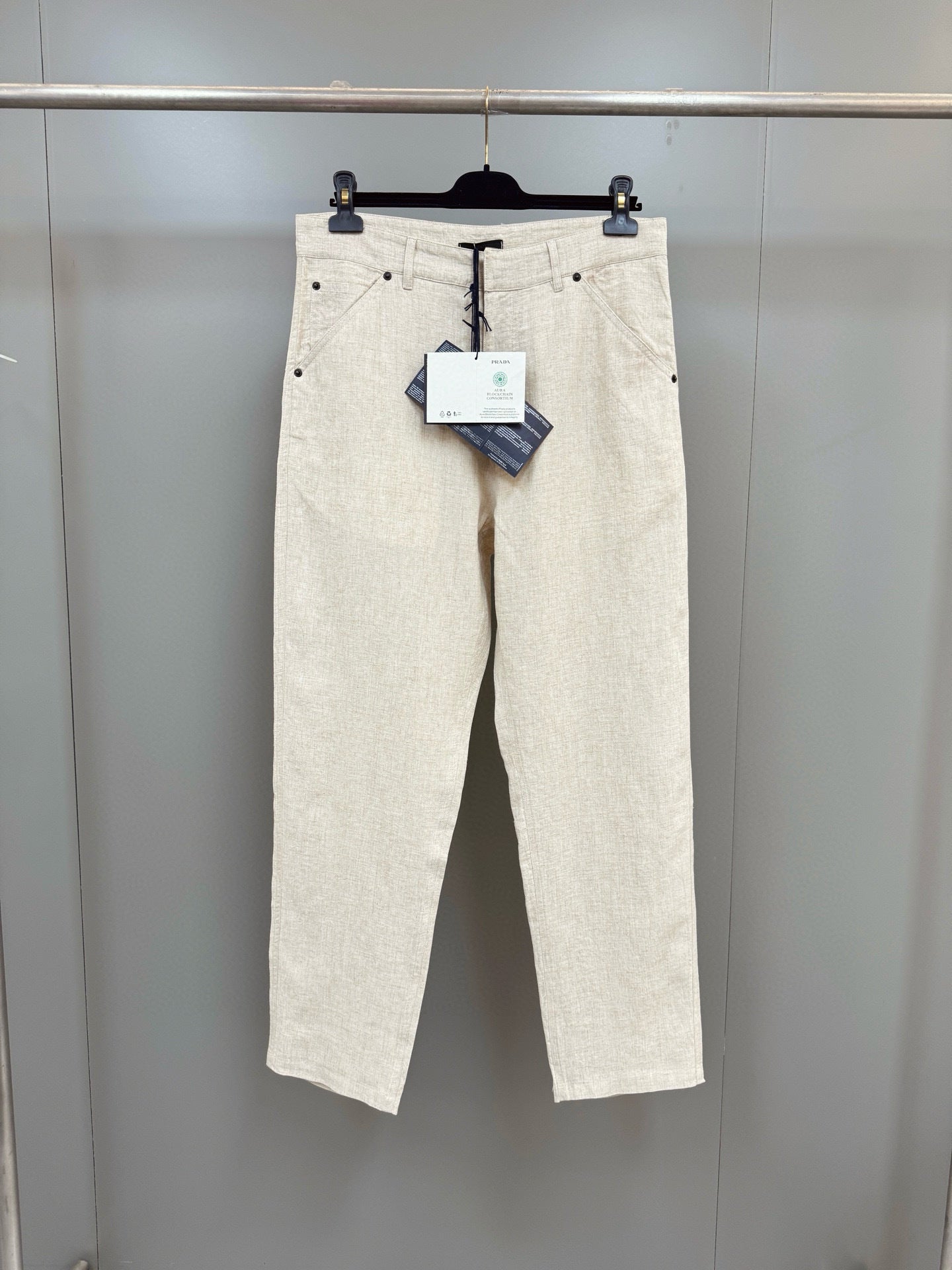 Ensemble chemise / pantalon en chambray PRD