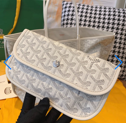 Sac Anjou GM  white facture