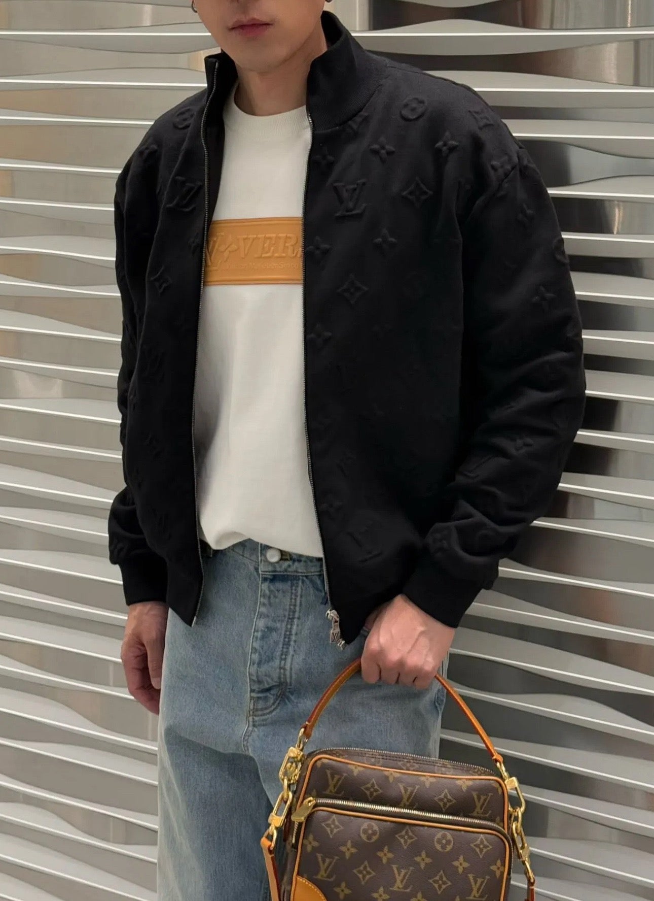 Lv  Blouson Monogram