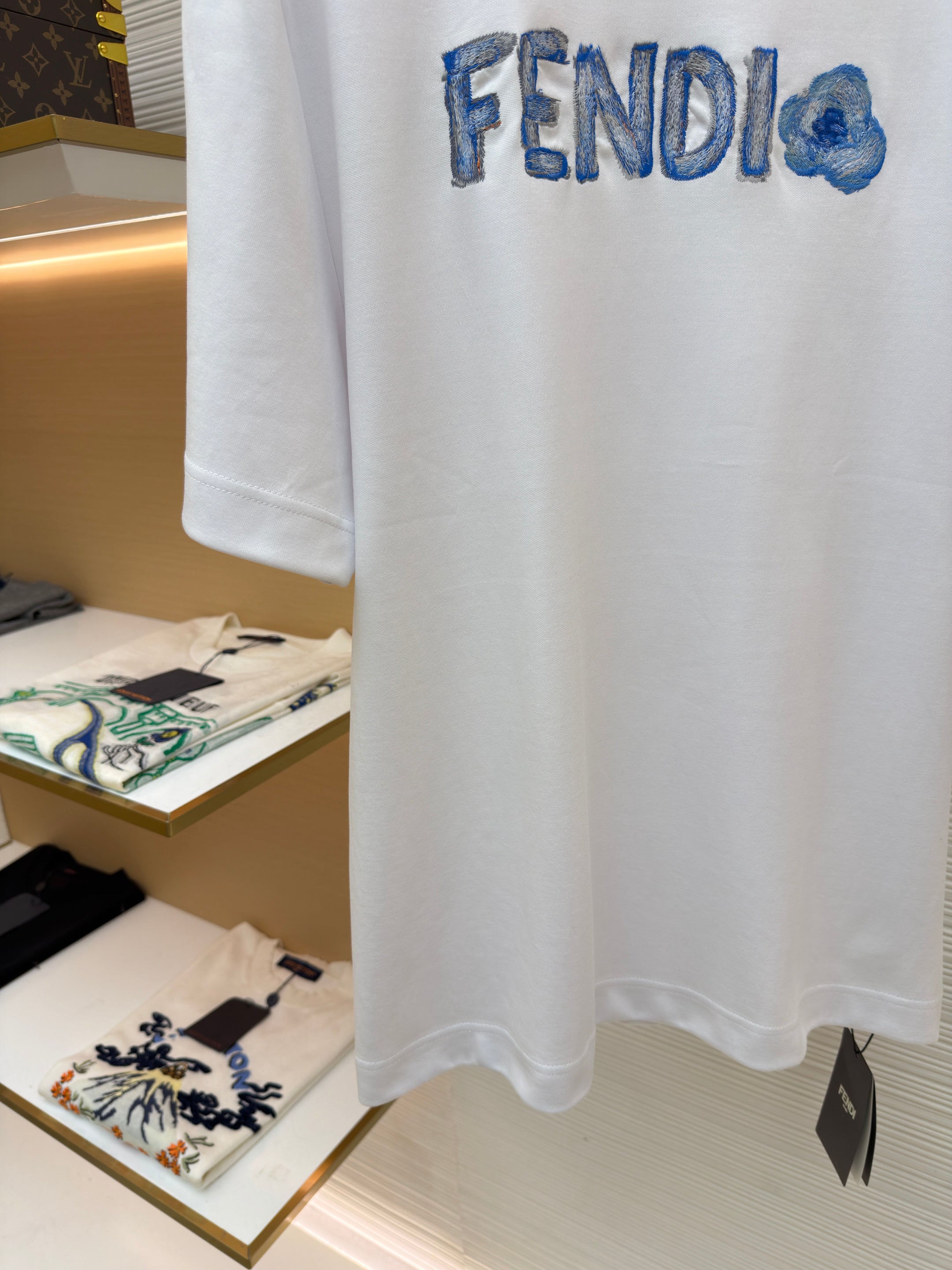 T shirt Cotton White FF