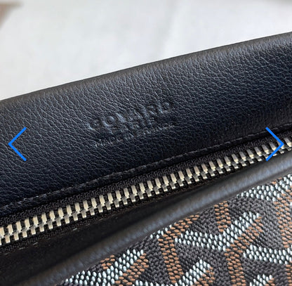 Pochette conti black facture