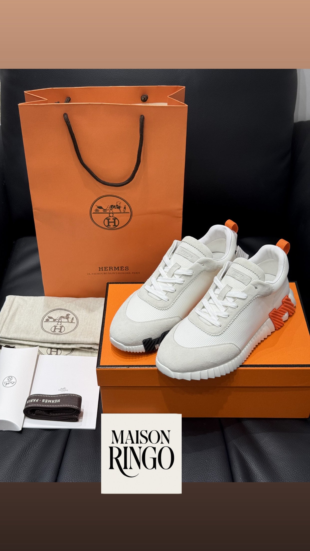 Sneakers Hrms Bouncing packaging complet facture