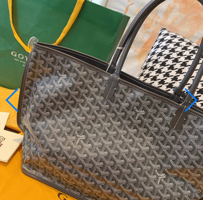 Sac Anjou GM  grey facture