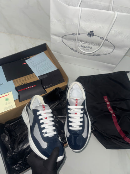 Sneakers Prd America ´ s Cup  tissu bike lisse blue night 10/10 V3S 📦🚚⚡️