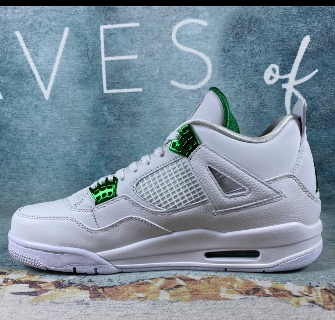 Aj4 Metalic Green 1:1 STOCK X AUTHENTICATION ✔️