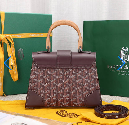 Sac Saigon mini bordeaux facture
