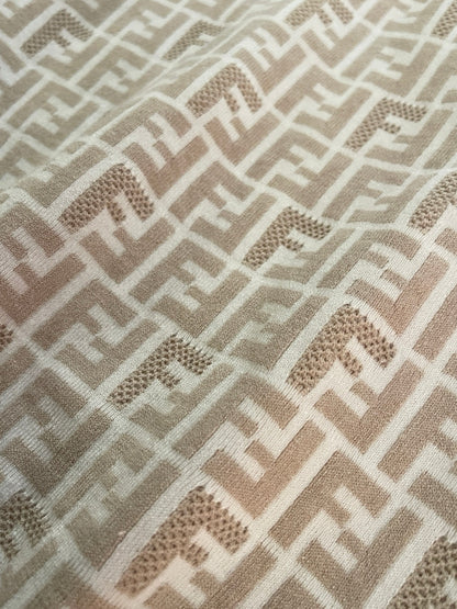 T shirt ff patern marron