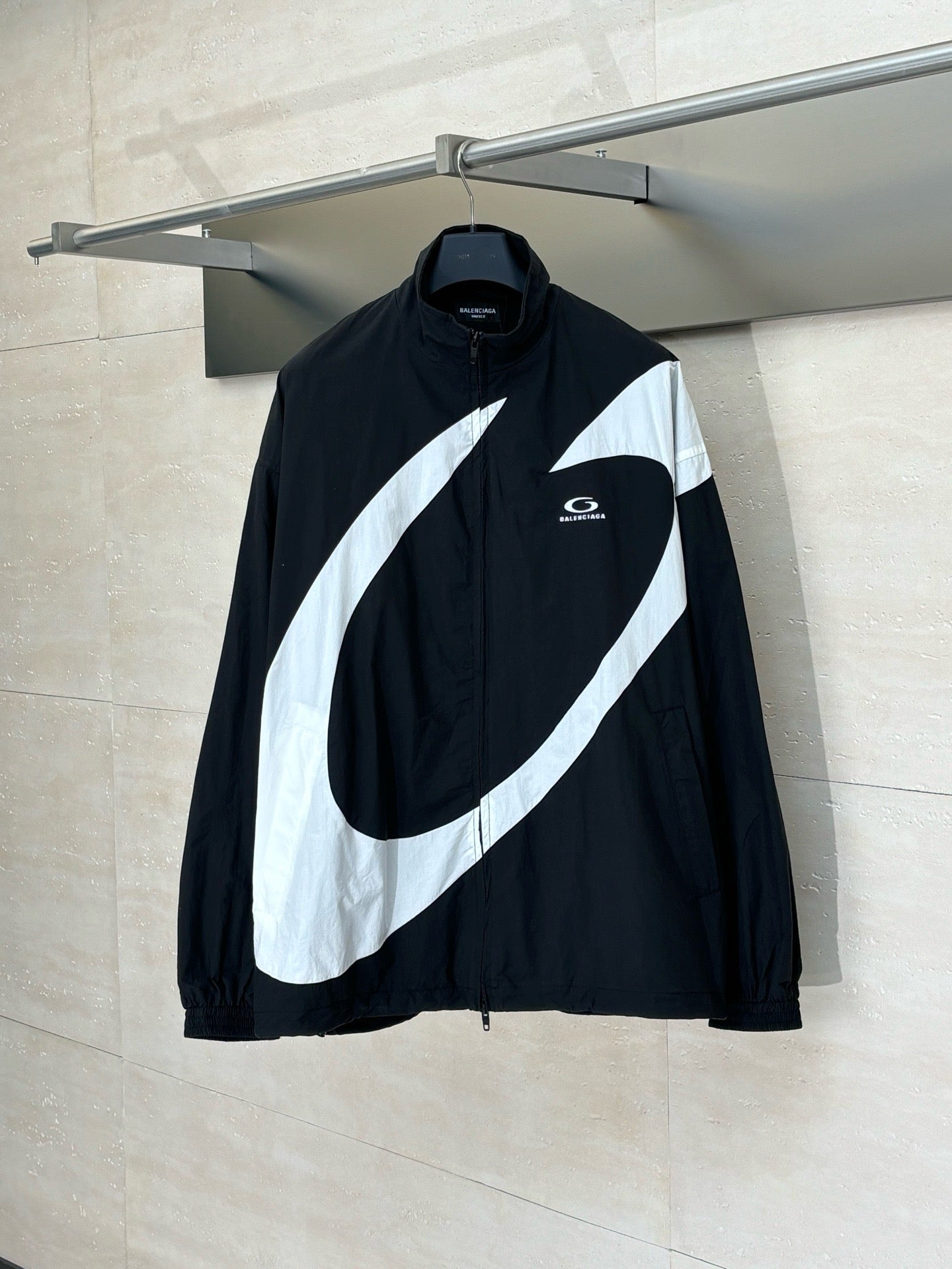 VESTE BLNCG TRACKSUIT LOOP SPORTS ICON POUR HOMME EN NOIR
