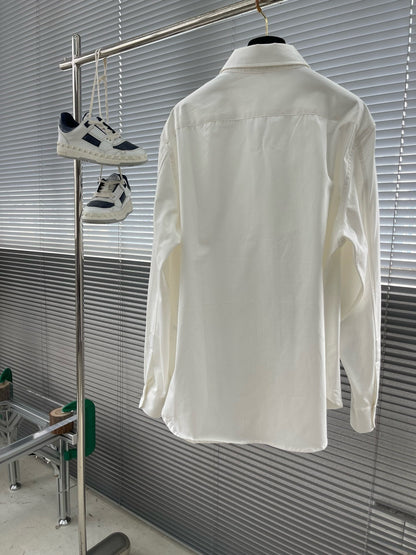 Chemise Loew en coton white 10/10