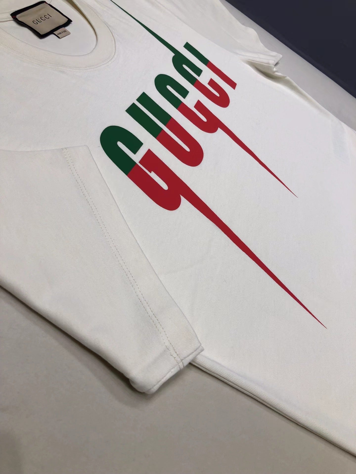 T shirt gg Blade white And green
