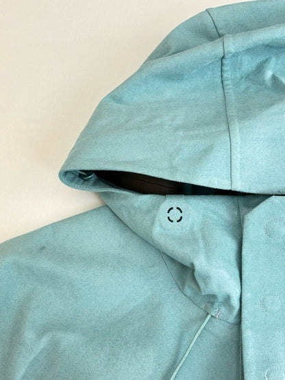Veste imperméable en velours technique lv
