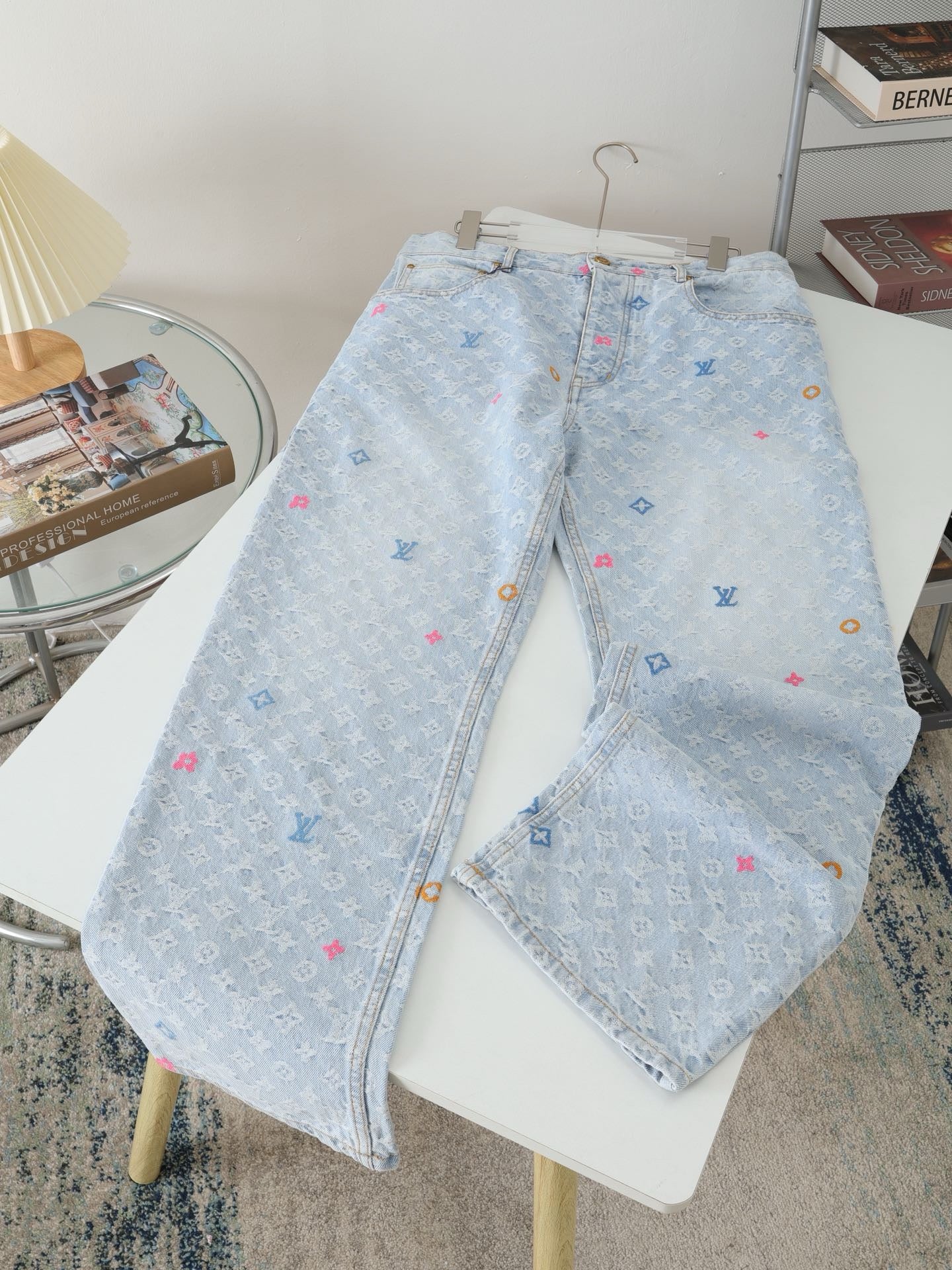 Pantalon Monogram en denim lv