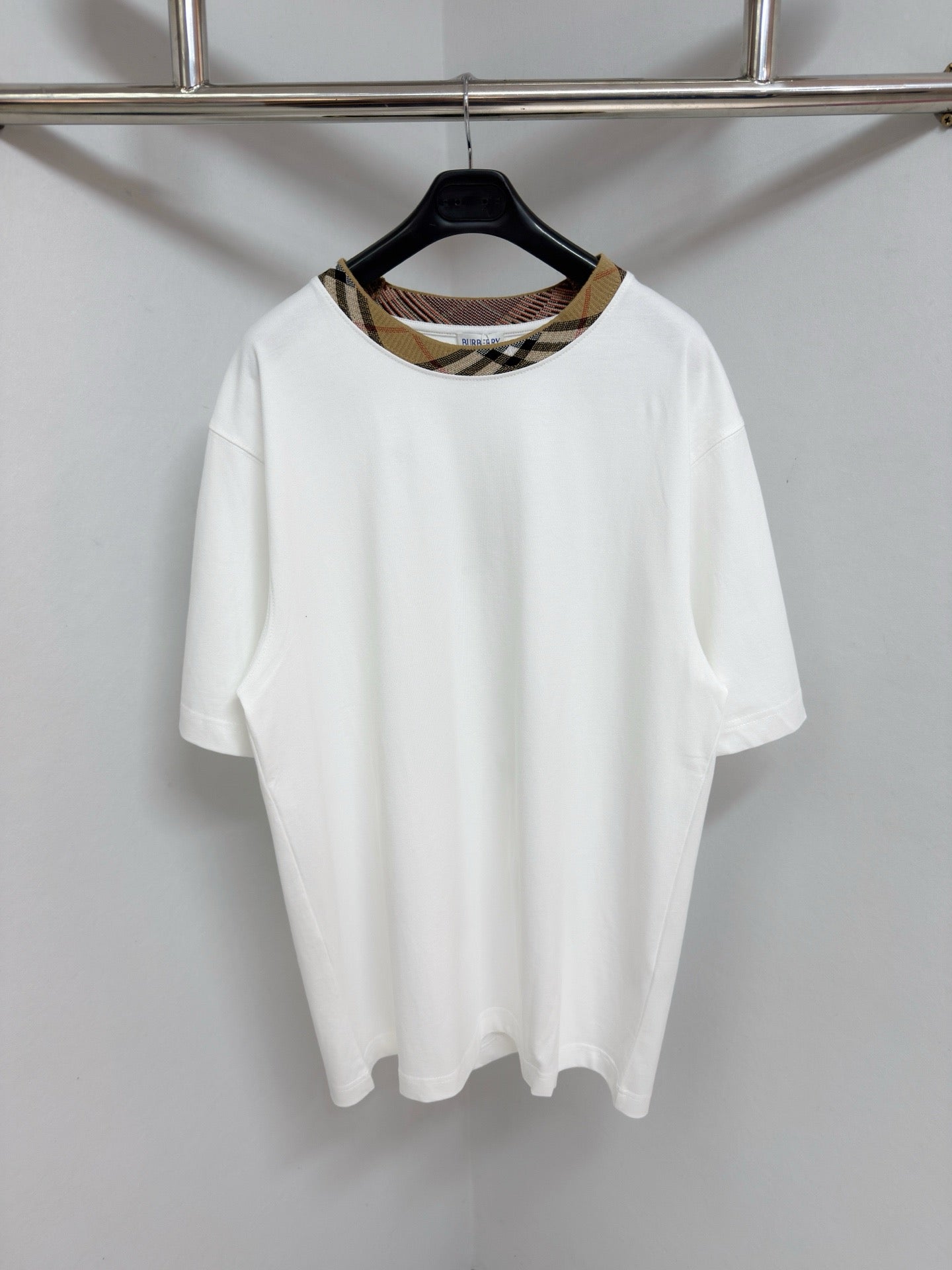 T-shirt brb en coton avec Check