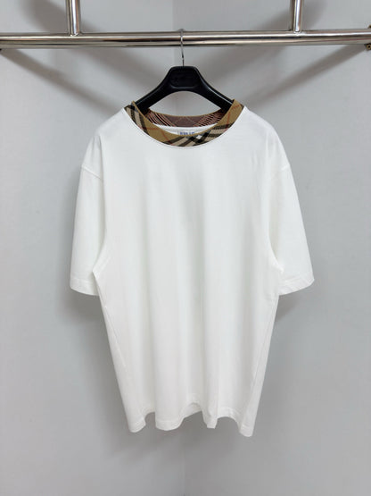 T-shirt brb en coton avec Check