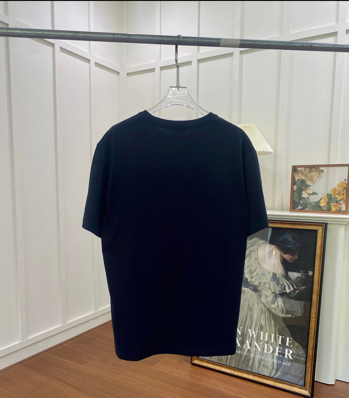 T shirt  CD black facture
