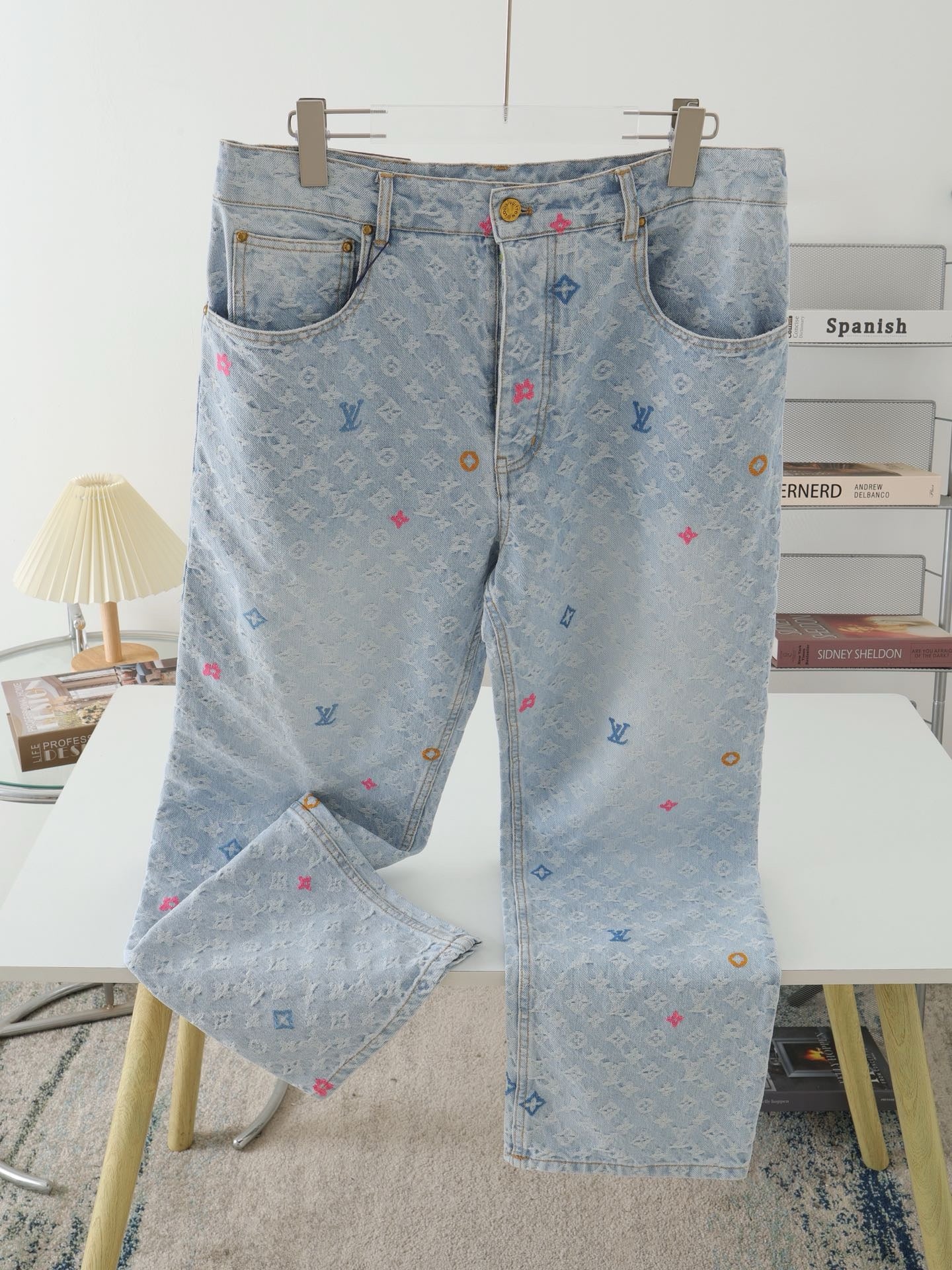 Pantalon Monogram en denim lv