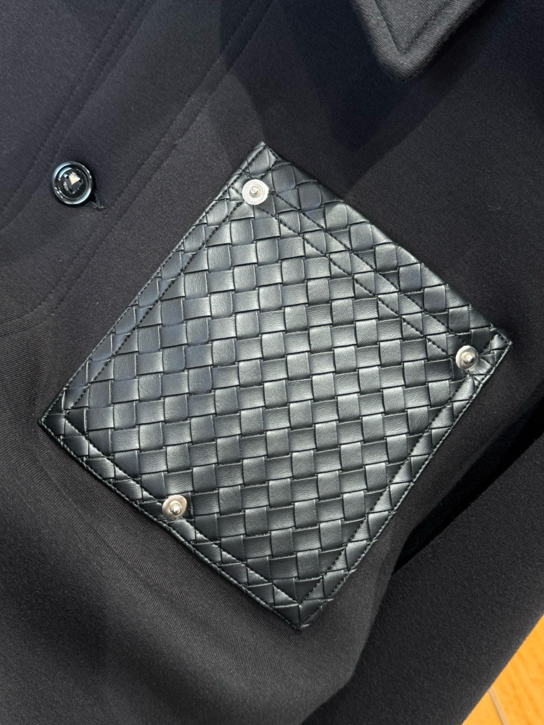 Veste utilitaire en laine et cachemire Loew