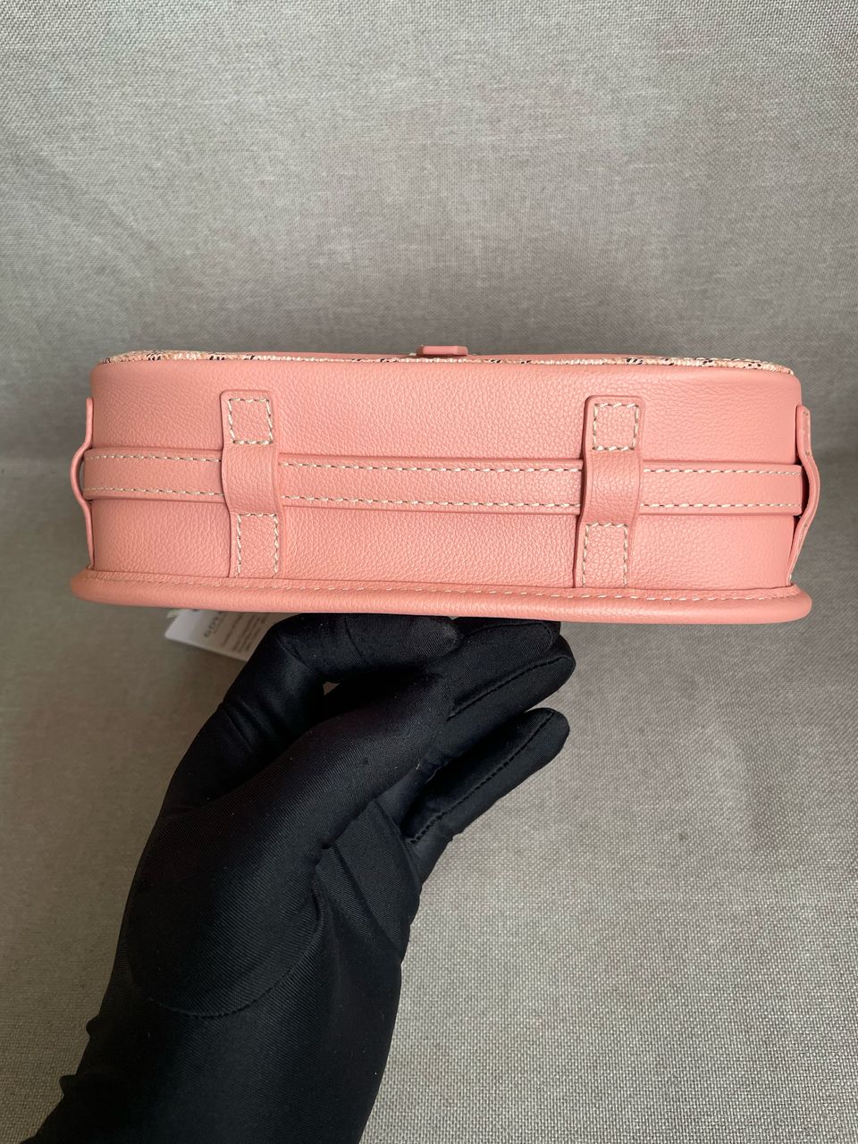 Sac Belvédère  limited édition Rose cuir facture.
