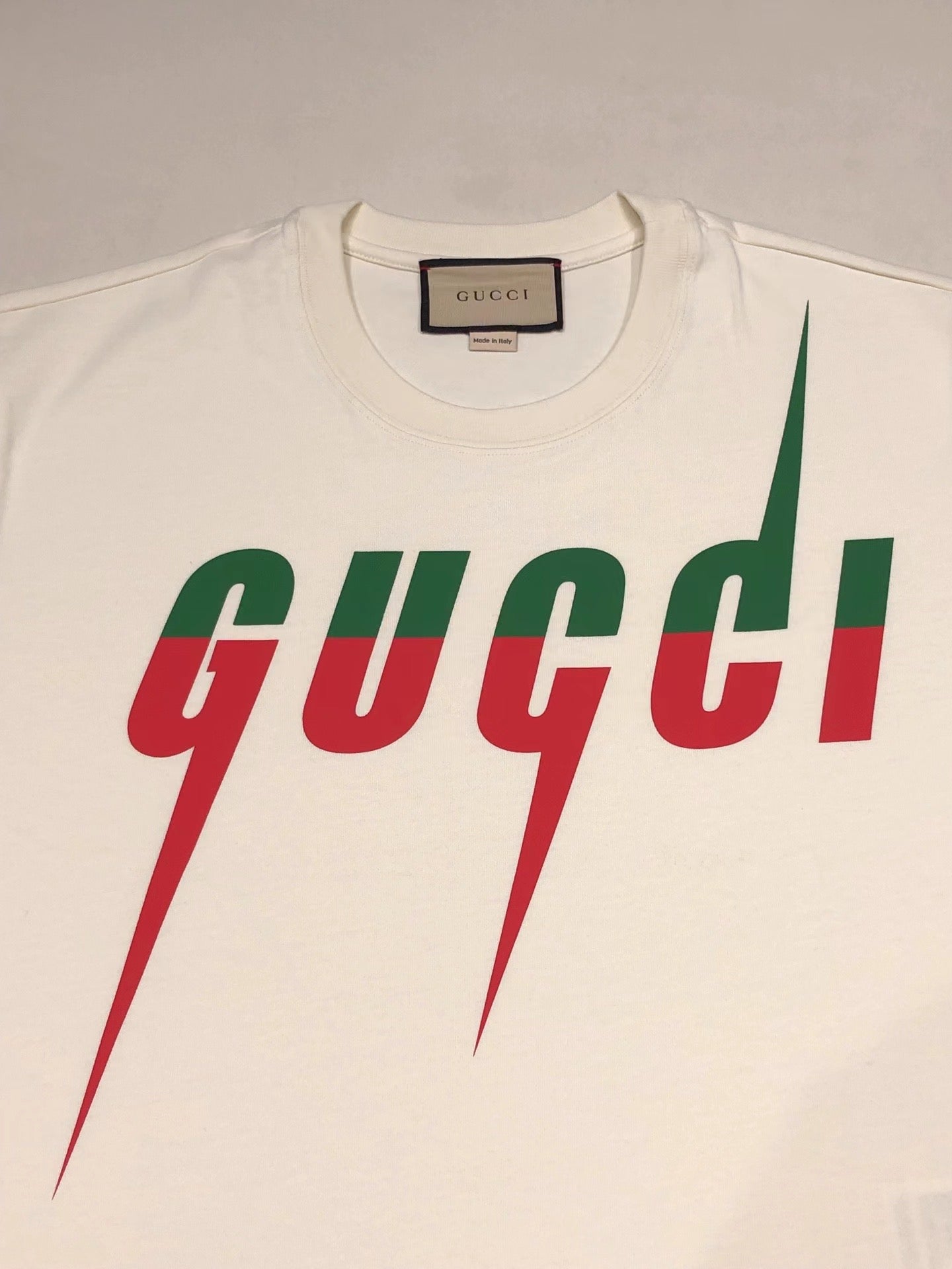 T shirt gg Blade white And green
