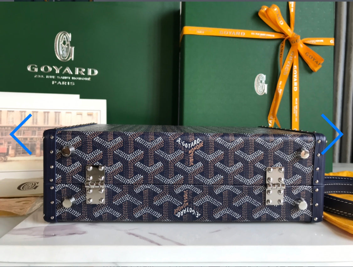 Sac Malle blue navy facture