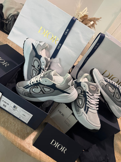 SNEAKERS B30 V3S 2025 💡 VERSION BIEN LISSE Sneaker B30 Countdown Maille technique blanc bleu tissu technique FACTURE PACKAGING COMPLET MODÈLE POUSSÉ