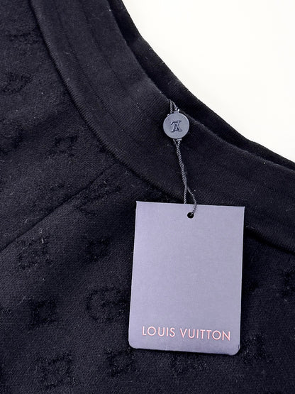 Short en maille à motif jacquard