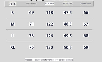 Pull Lv col rond en maille graphique 10/10