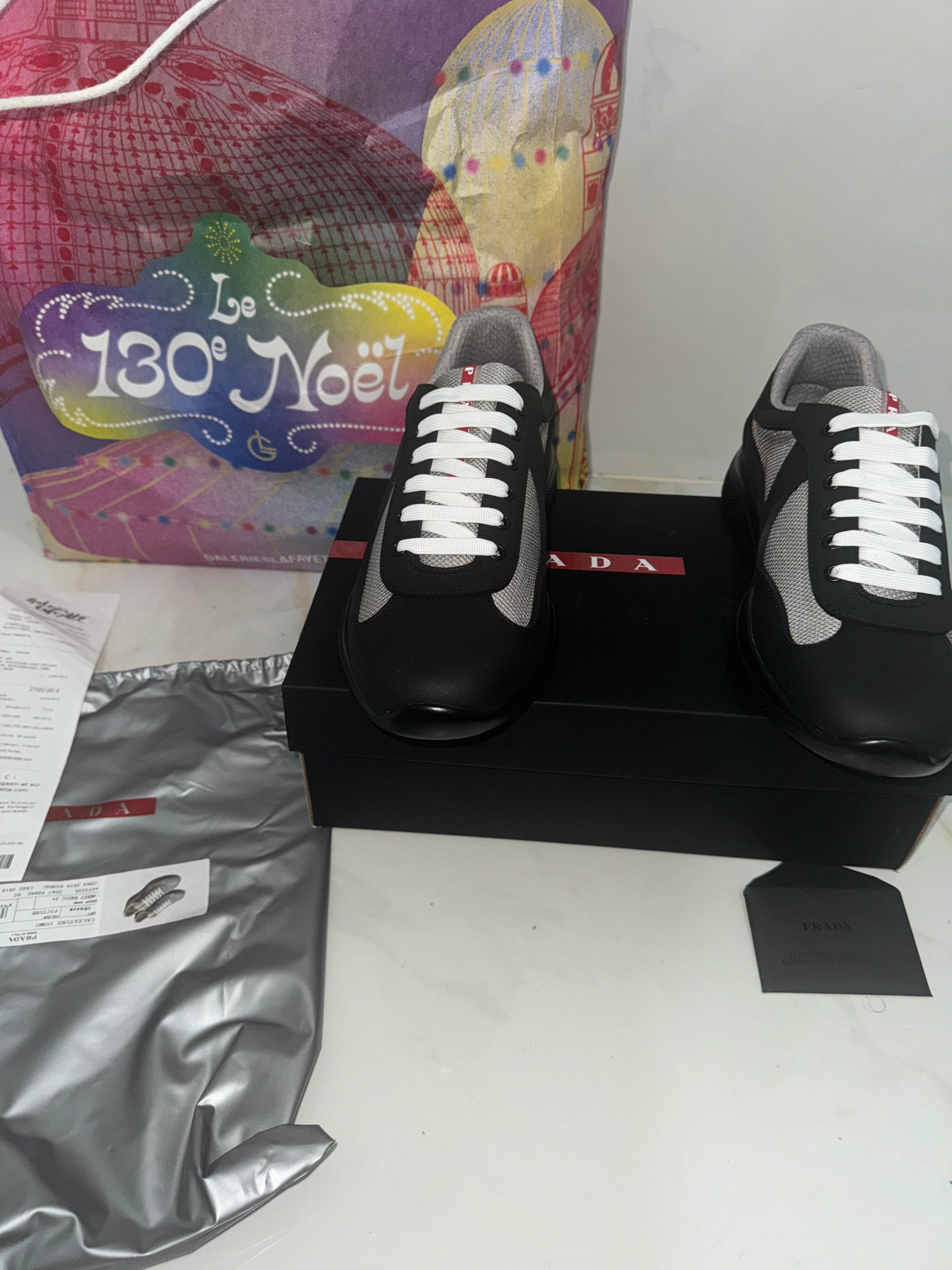 Sneakers Prd America ´ s Cup black Gomme & tissu bike