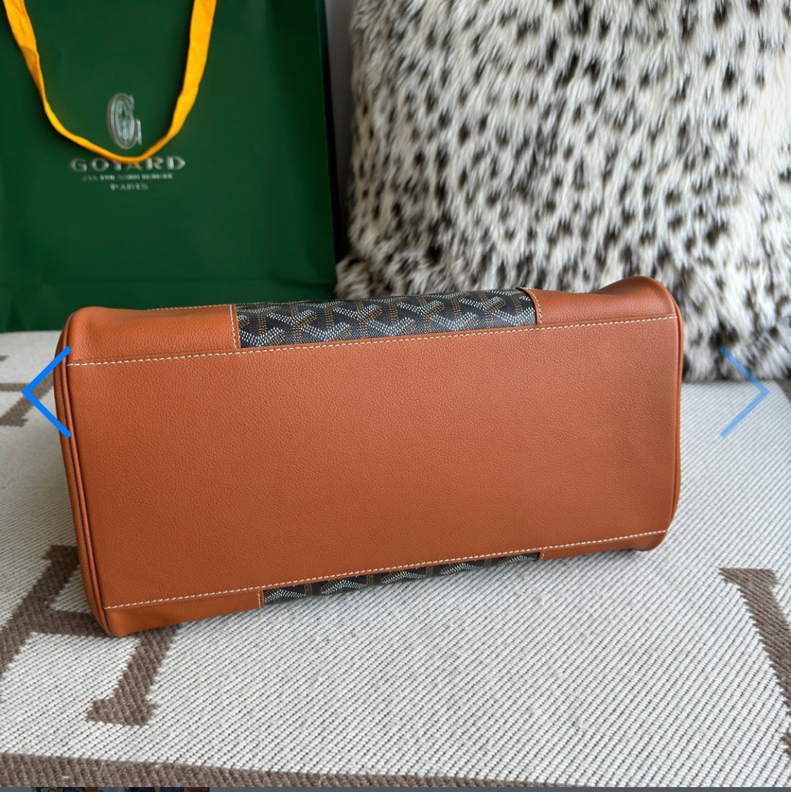 Sac cabas Saigon Brown facture