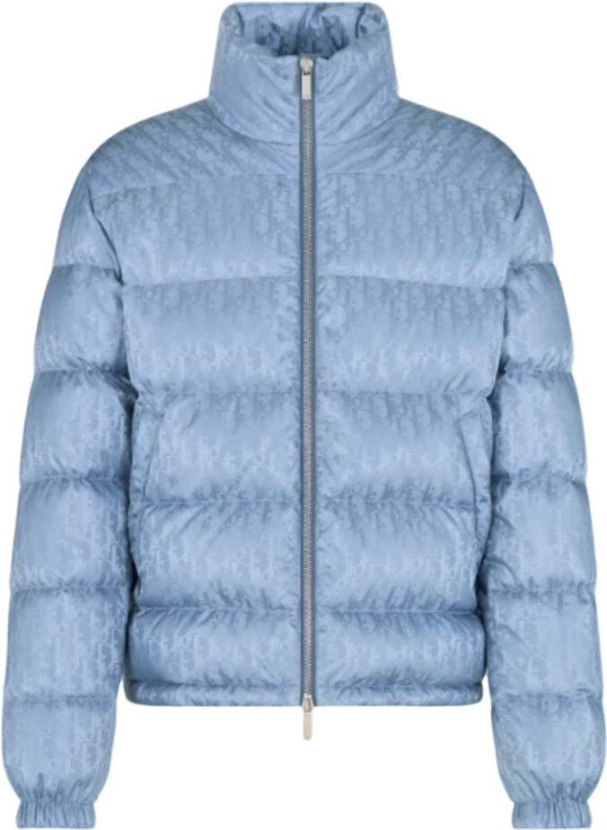 CD oblique sky blue down jacket invoice 2023